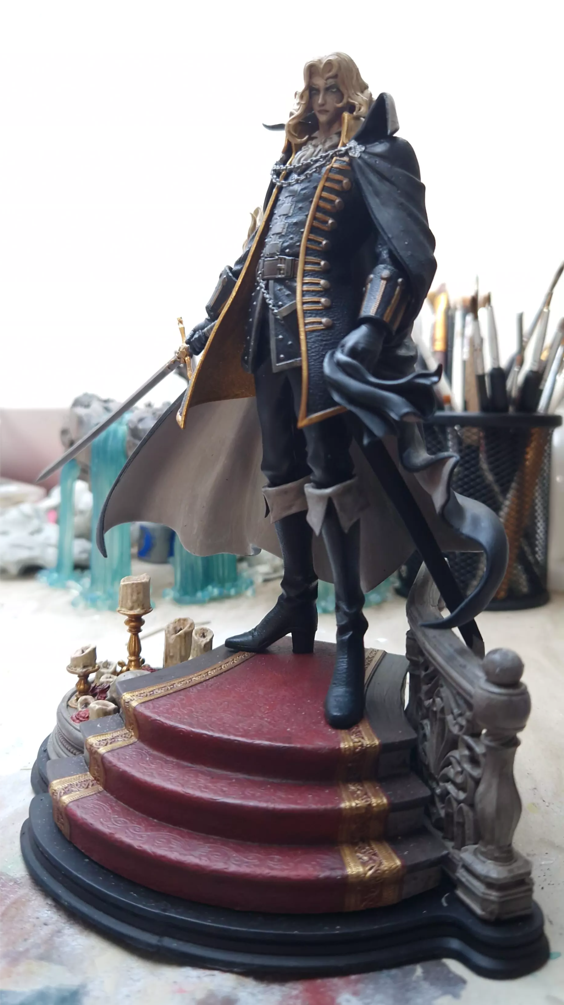 Alucard resin tabletop figure