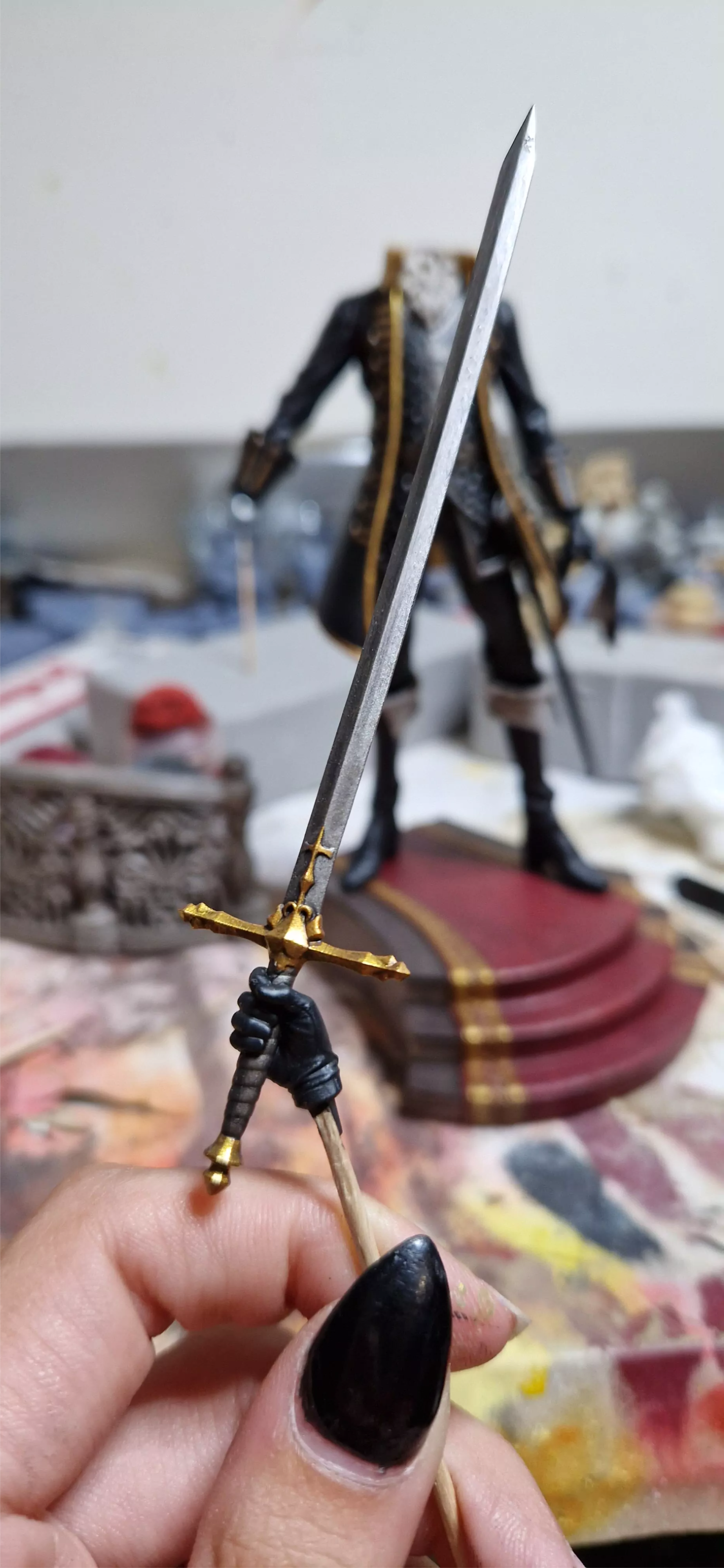 Alucard resin tabletop figure