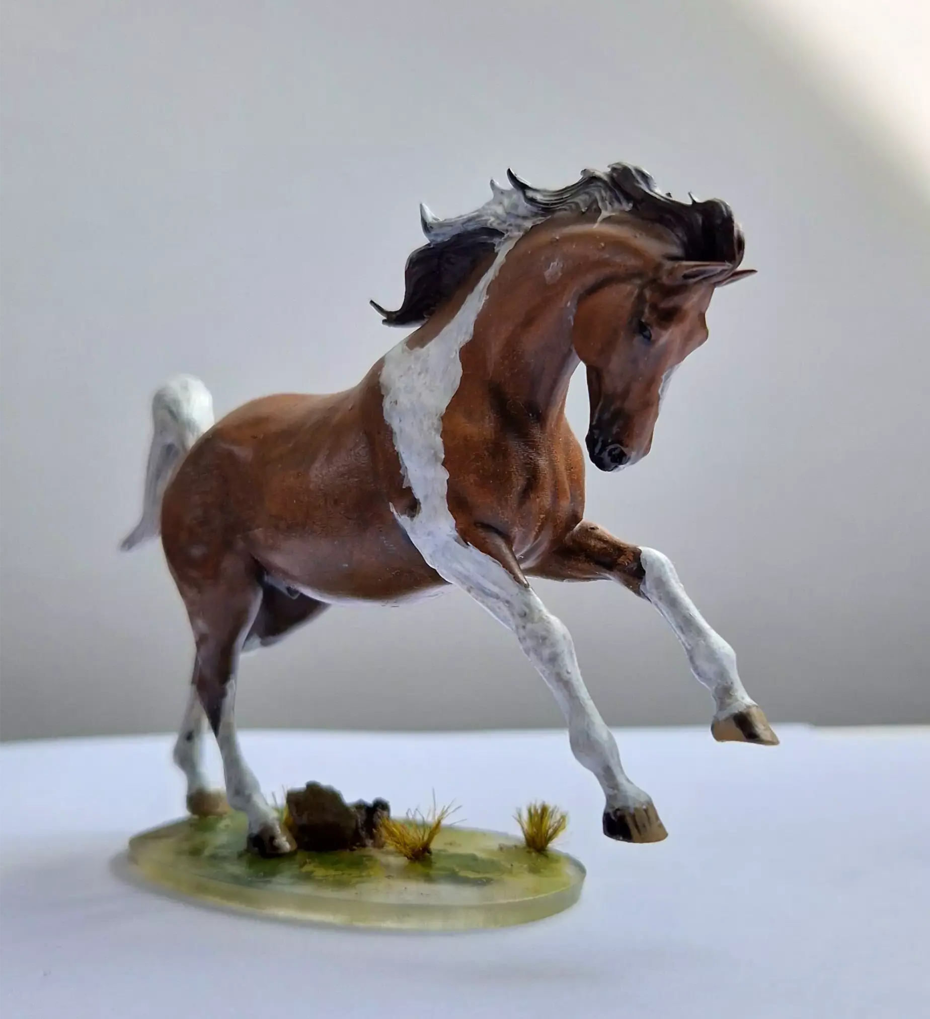 resin horse tabletop figure