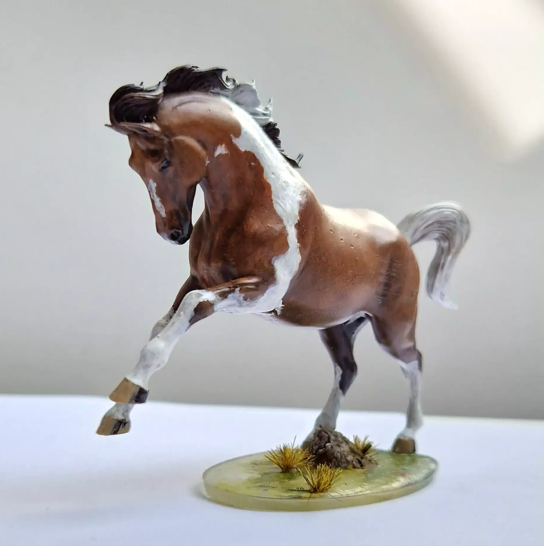 resin horse tabletop figure