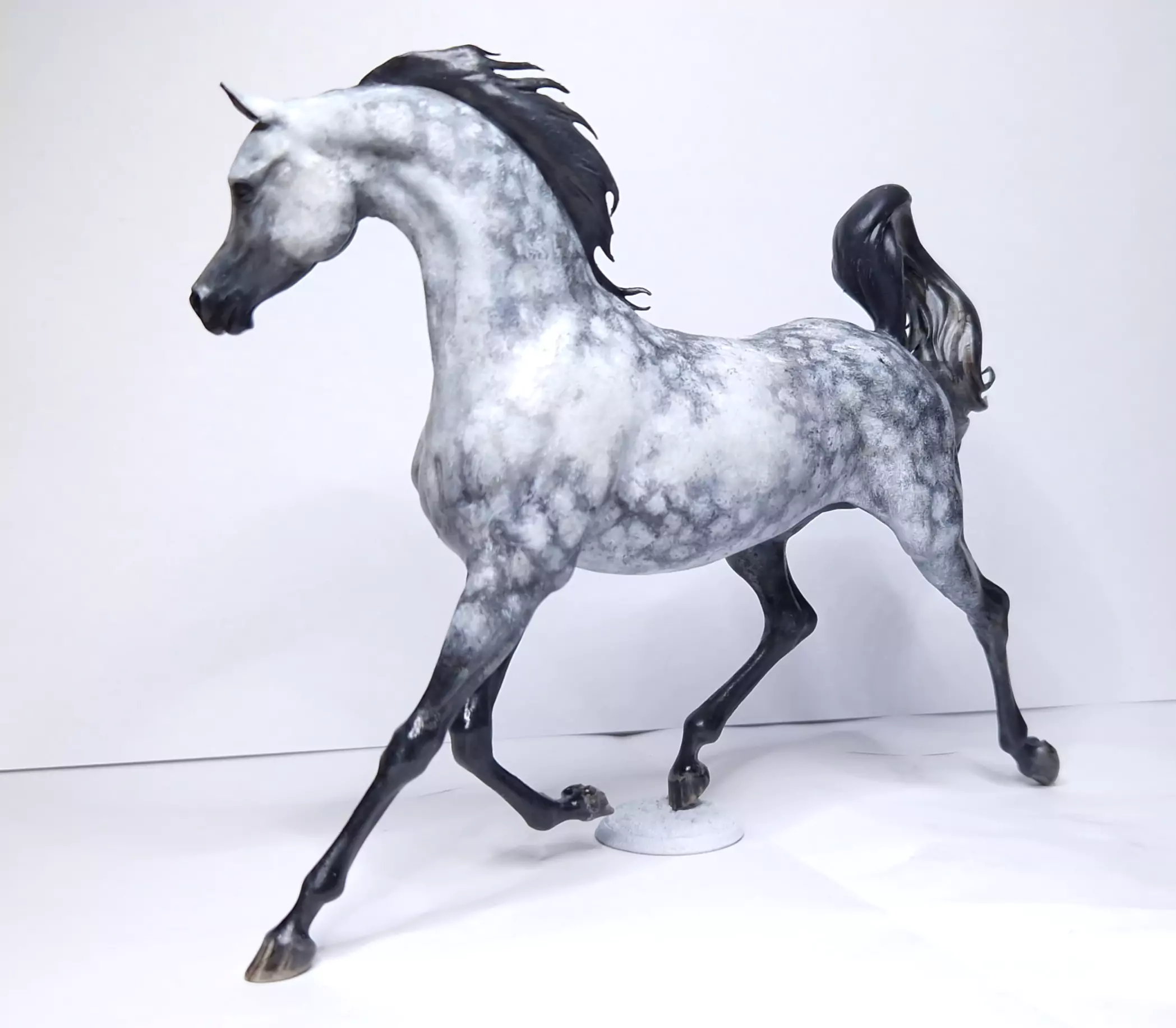 resin horse tabletop figure