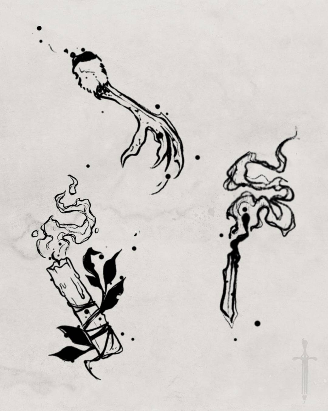 Wicca 2 tattoo design