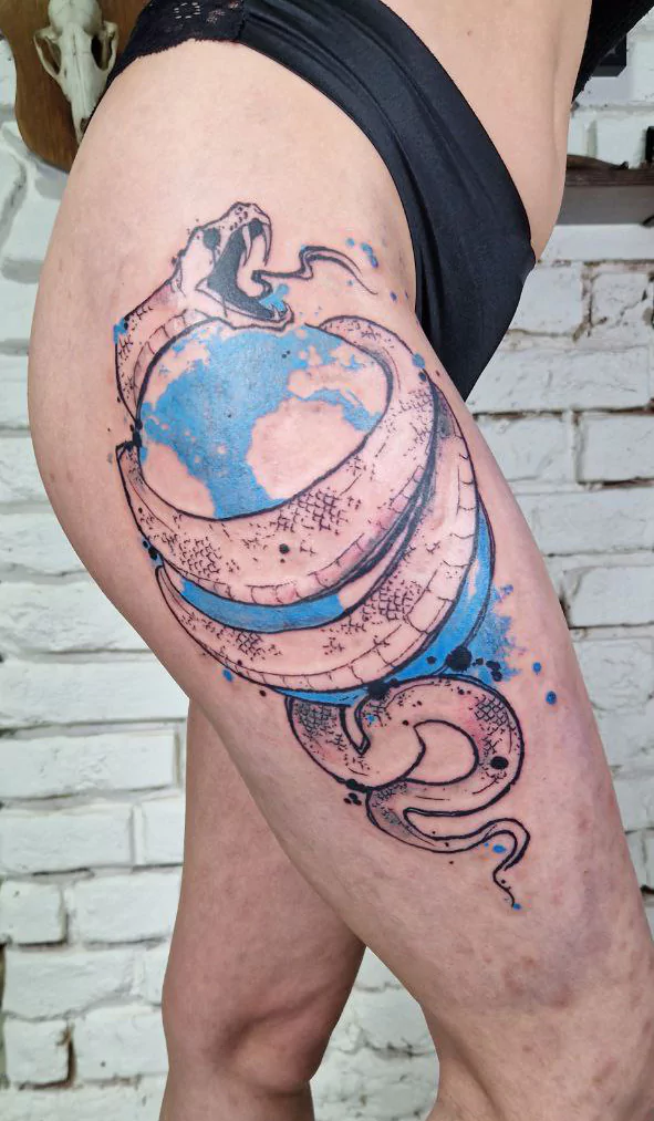 jormungandr tattoo