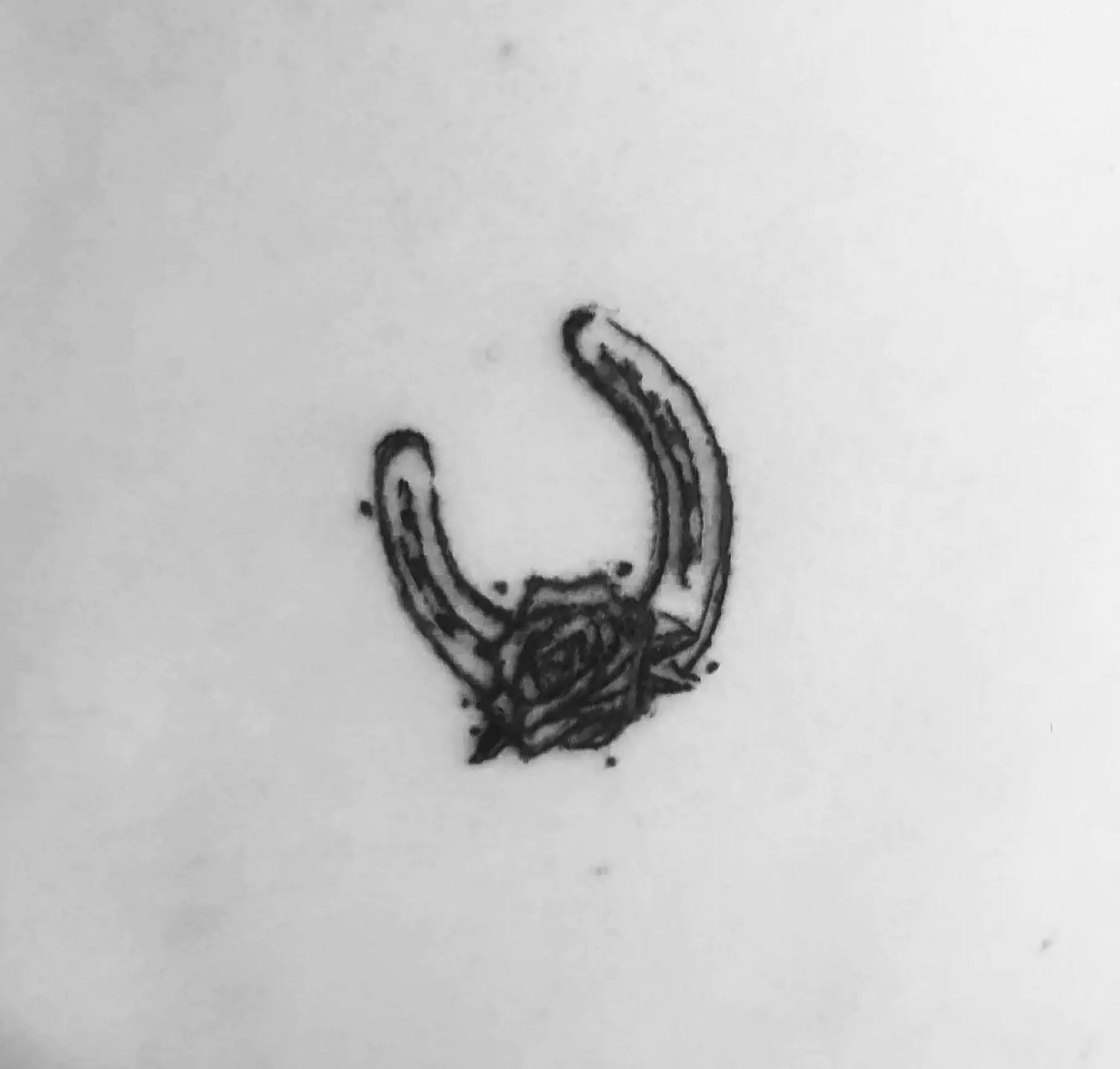 horse shoe tatto